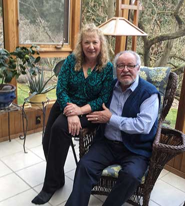 Cascade View host Marianne and Bill Budren meet your host marianne and bill bundren